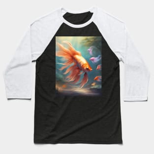 Intimate Fishy Friends Baseball T-Shirt